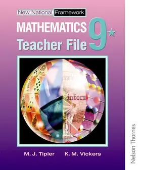 Douglas / Tipler |  New National Framework Mathematics 9* Teacher Support File | Loseblattwerk |  Sack Fachmedien