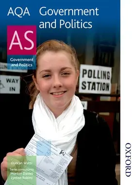 Watts / Robins / Davies |  Aqa Government and Politics as | Buch |  Sack Fachmedien