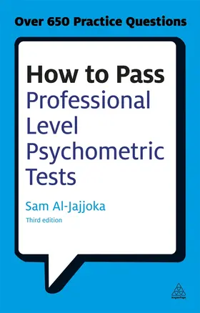 Al-Jajjoka |  How to Pass Professional Level Psychometric Tests | Buch |  Sack Fachmedien