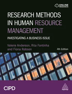 Robson / Anderson / Fontinha | Research Methods in Human Resource Management | Buch | 978-0-7494-8387-6 | sack.de