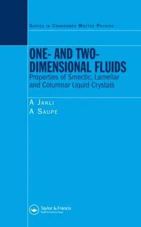 Jakli / Saupe | One- and Two-Dimensional Fluids | Buch | 978-0-7503-0969-1 | sack.de