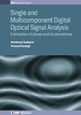 Rastogi / Kulkarni |  Single and Multicomponent Digital Optical Signal Analysis | eBook | Sack Fachmedien