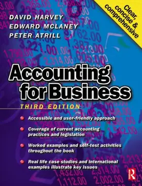 Harvey / Atrill / McLaney |  Accounting for Business | Buch |  Sack Fachmedien