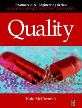 McCormick | Quality (Pharmaceutical Engineering Series) | Buch | 978-0-7506-5113-4 | sack.de