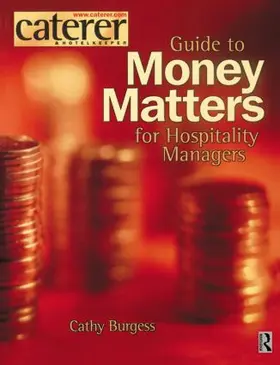 Burgess |  Money Matters for Hospitality Managers | Buch |  Sack Fachmedien