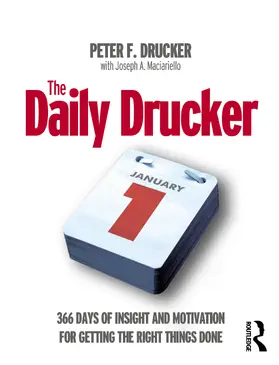 Drucker |  The Daily Drucker | Buch |  Sack Fachmedien