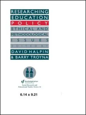 Halpin |  Researching education policy | Buch |  Sack Fachmedien