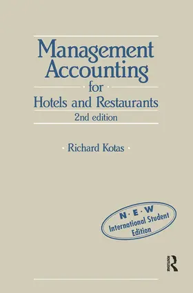 Kotas |  Management Accounting for Hotels and Restaurants | Buch |  Sack Fachmedien