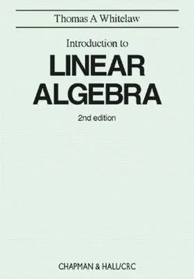 Whitelaw |  Introduction to Linear Algebra, 2nd edition | Buch |  Sack Fachmedien
