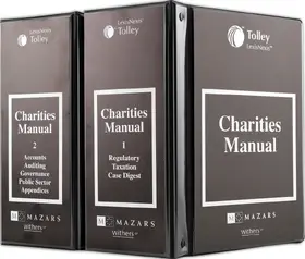 Austin / McEwan / Gibson |  Tolley's Charities Manual | Loseblattwerk |  Sack Fachmedien