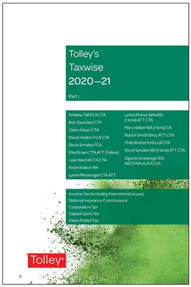 Heaton / Rutherford / Ward |  Tolley's Taxwise I 2020-21 | Buch |  Sack Fachmedien