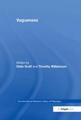 Graff / Williamson |  Vagueness | Buch |  Sack Fachmedien