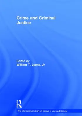 Jr. / Lyons |  Crime and Criminal Justice | Buch |  Sack Fachmedien