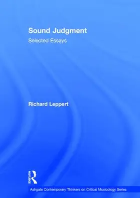 Leppert |  Sound Judgment | Buch |  Sack Fachmedien