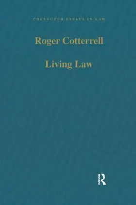 Cotterrell |  Living Law | Buch |  Sack Fachmedien