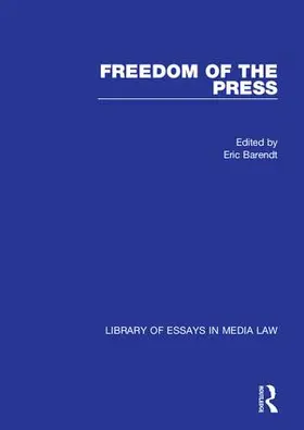 Barendt | Freedom of the Press | Buch | 978-0-7546-2782-1 | www2.sack.de