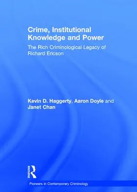 Doyle / Haggerty |  Crime, Institutional Knowledge and Power | Buch |  Sack Fachmedien