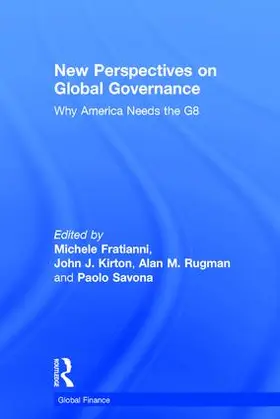 Fratianni / Kirton / Savona |  New Perspectives on Global Governance | Buch |  Sack Fachmedien