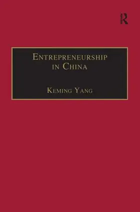 Yang |  Entrepreneurship in China | Buch |  Sack Fachmedien