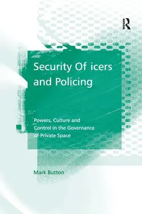 Button |  Security Officers and Policing | Buch |  Sack Fachmedien