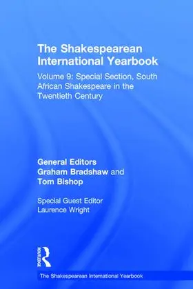 Bradshaw / Bishop / Calvo |  The Shakespearean International Yearbook | Buch |  Sack Fachmedien