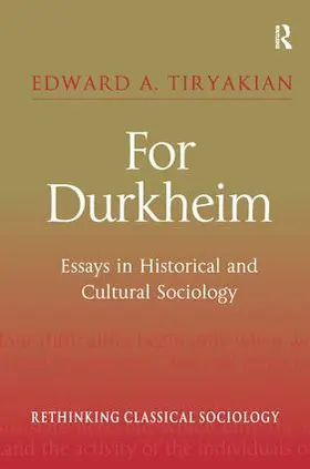 Tiryakian |  For Durkheim | Buch |  Sack Fachmedien