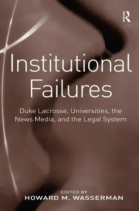Wasserman |  Institutional Failures | Buch |  Sack Fachmedien