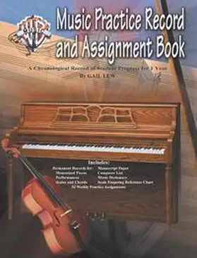Lew |  Music Practice Record and Assignment Book | Buch |  Sack Fachmedien