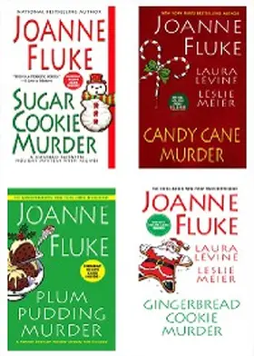 Fluke / Levine / Meier |  Joanne Fluke Christmas Bundle: Sugar Cookie Murder, Candy Cane Murder, Plum Pudding Murder, & Gingerbread Cookie Murder | eBook | Sack Fachmedien