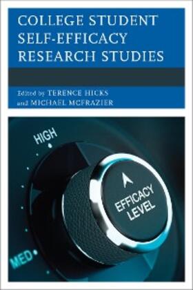 Hicks / McFrazier |  College Student Self-Efficacy Research Studies | eBook | Sack Fachmedien