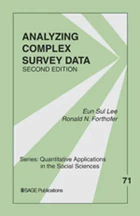Lee / Forthofer |  Analyzing Complex Survey Data | Buch |  Sack Fachmedien