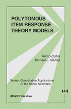 Ostini / Nering |  Polytomous Item Response Theory Models | Buch |  Sack Fachmedien