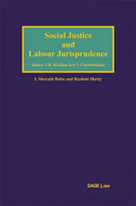 Babu / Shetty |  Social Justice and Labour Jurisprudence | Buch |  Sack Fachmedien