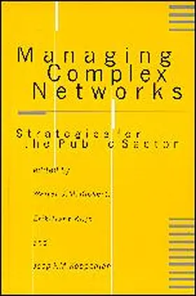 Koppenjan / Kickert / Klijn |  Managing Complex Networks | Buch |  Sack Fachmedien