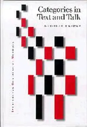 Lepper |  Categories in Text and Talk | Buch |  Sack Fachmedien