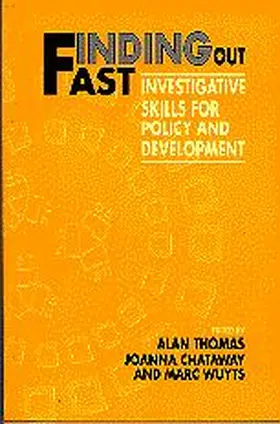 Chataway / Thomas / Wuyts |  Finding Out Fast | Buch |  Sack Fachmedien