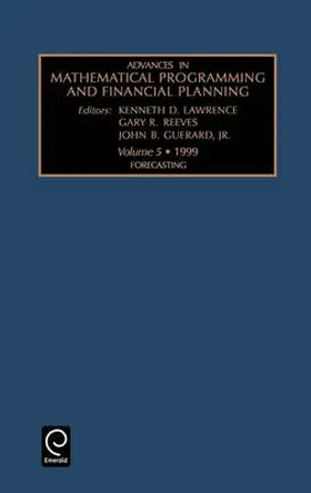 Lawrence / GuerardJr. |  Forecasting | Buch |  Sack Fachmedien
