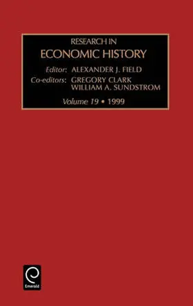 Sundstrom / Clark |  Research in Economic History | Buch |  Sack Fachmedien