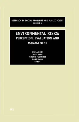 Bohm / Nerb / McDaniels |  Environmental Risks | Buch |  Sack Fachmedien