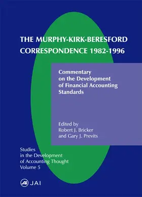 Previts / Bricker |  Murphy-Kirk-Beresford Correspondence, 1982-1996 | Buch |  Sack Fachmedien