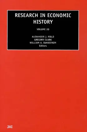 Sundstrom / Clark |  Research in Economic History | Buch |  Sack Fachmedien