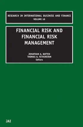 Fetherston / Batten |  Financial Risk and Financial Risk Management | Buch |  Sack Fachmedien
