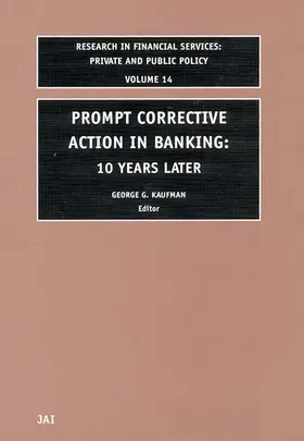 Kaufman |  Prompt Corrective Action in Banking | Buch |  Sack Fachmedien