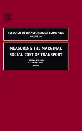 Nash / Matthews |  Measuring the Marginal Social Cost of Transport | Buch |  Sack Fachmedien