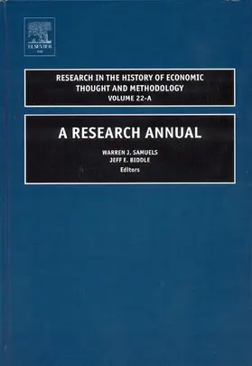 Samuels / Biddle |  A Research Annual | Buch |  Sack Fachmedien