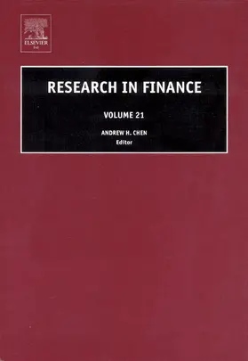 Chen |  Research in Finance | Buch |  Sack Fachmedien