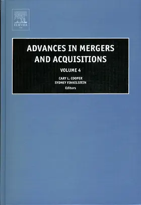 Cooper / Finkelstein |  Advances in Mergers and Acquisitions | Buch |  Sack Fachmedien