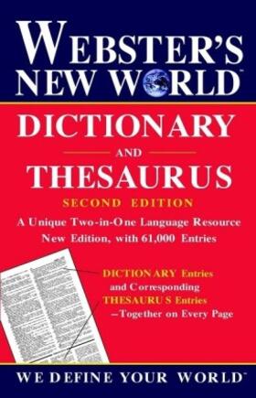  Webster's New World Dictionary and Thesaurus, 2nd Edition | Buch |  Sack Fachmedien