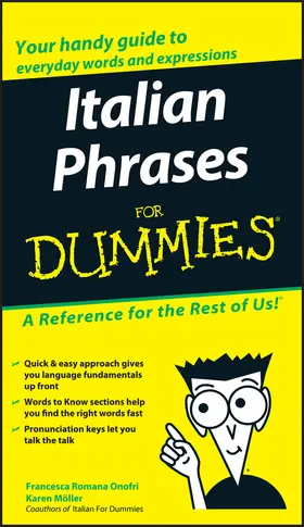 Onofri / Möller |  Italian Phrases for Dummies | Buch |  Sack Fachmedien