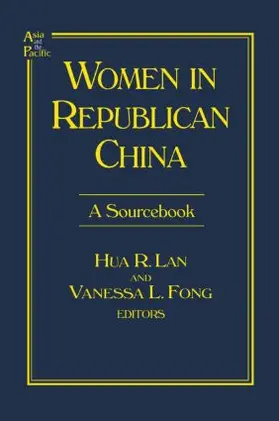 Lan / Fong | Women in Republican China | Buch | 978-0-7656-0343-2 | sack.de